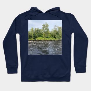 Flooding River in the Forest Hoodie